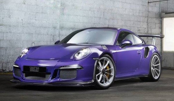 Techart GT3 RS Carbon UV 0 600x349 at Techart GT3 RS Carbon Line in Ultraviolet