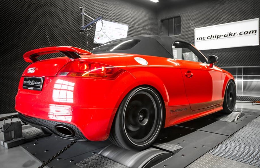 Audi TT RS Mcchip DKR 0 at 400 hp Audi TT RS by Mcchip DKR