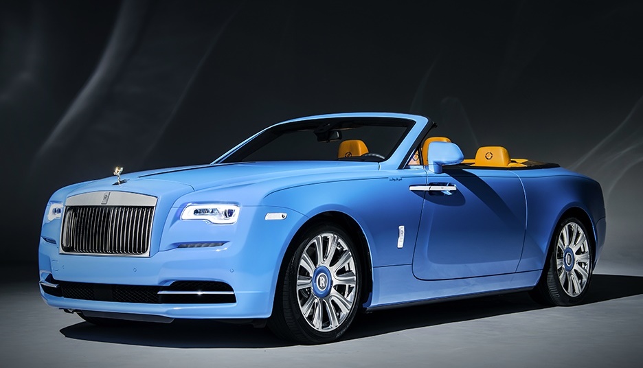 Bespoke Blue Rolls Royce Dawn 0 at Spotlight: Bespoke Blue Rolls Royce Dawn