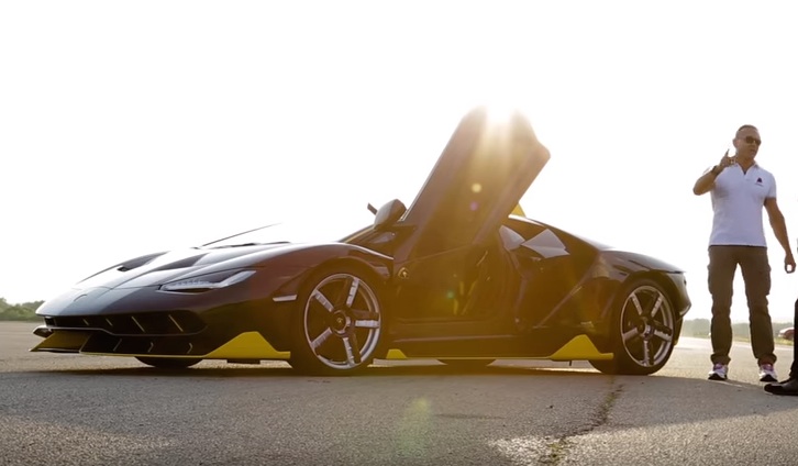 Lamborghini Centenario promo at Lamborghini Centenario Gets Coolass Nardo Promo