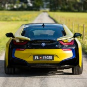 Matte Yellow BMW i8 4 175x175 Matte Yellow BMW i8 4 175x175 at Color Therapy: Matte Yellow BMW i8 on Blue Wheels