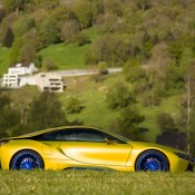 Matte Yellow BMW i8 9 175x175 Matte Yellow BMW i8 9 175x175 at Color Therapy: Matte Yellow BMW i8 on Blue Wheels