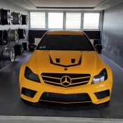 Mercedes C Coupe Black 1 175x175 at Mercedes C Coupe Black Series Conversion by NRW