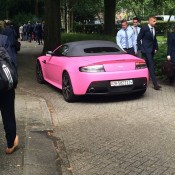 Pink Aston Martin Vantage 1 175x175 at Guy Turns Up at School in Pink Aston Martin Vantage