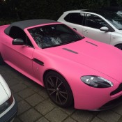 Pink Aston Martin Vantage 3 175x175 at Guy Turns Up at School in Pink Aston Martin Vantage
