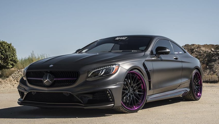 Satin Pearl Nero Mercedes S550 0 at Dopeness: Satin Pearl Nero Mercedes S550 Coupe