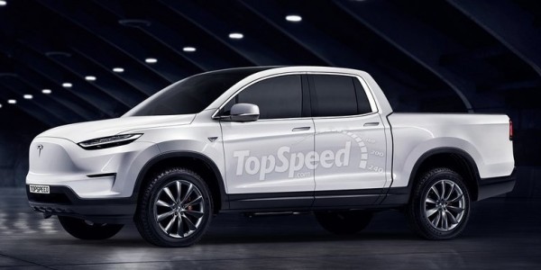 Tesla Pickup Truck 1 600x300 at For the Environmentally Conscious Redneck: Tesla Pickup Truck