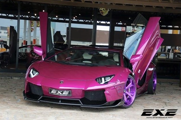 Violet Liberty Walk Lamborghini Aventador 0 at Violet Liberty Walk Lamborghini Aventador by EXE