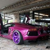 Violet Liberty Walk Lamborghini Aventador 8 175x175 at Violet Liberty Walk Lamborghini Aventador by EXE