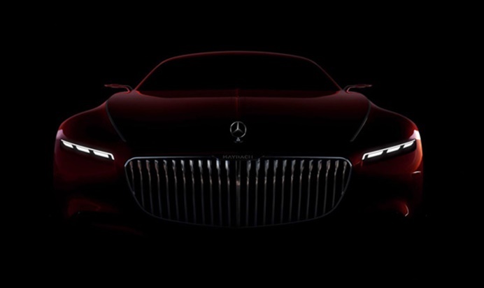 Vision Maybach 6 prv at Mercedes Vision Maybach 6 Teased for Monterey