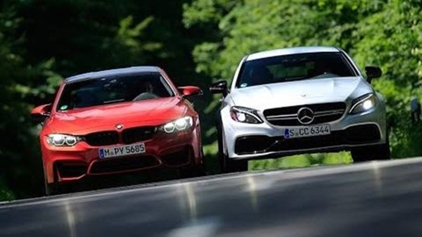 m4 comp c63 coupe 600x337 at Acceleration Test: BMW M4 Competition vs Mercedes AMG C63 Coupe S