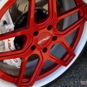 satin red corvette 15 175x175 at Custom Corvette Z06 in Satin Red Chrome