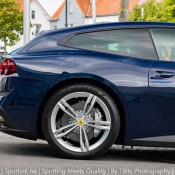 Ferrari GTC4Lusso Blue 3 175x175 at Nice Behind: Ferrari GTC4Lusso in Blue