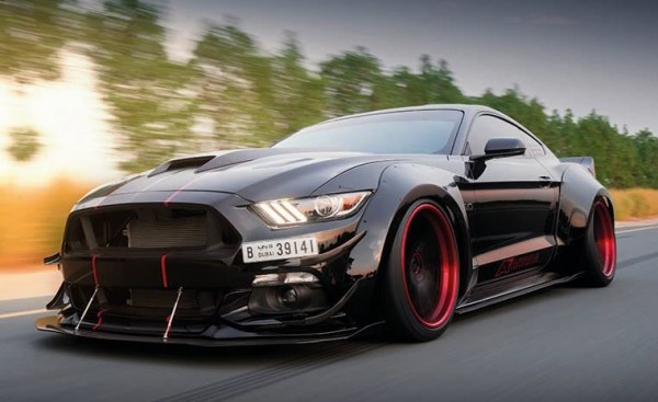 Ford Mustang Wide Body Alphamale 0 600x367 at Ford Mustang Wide Body by Simon Motorsport