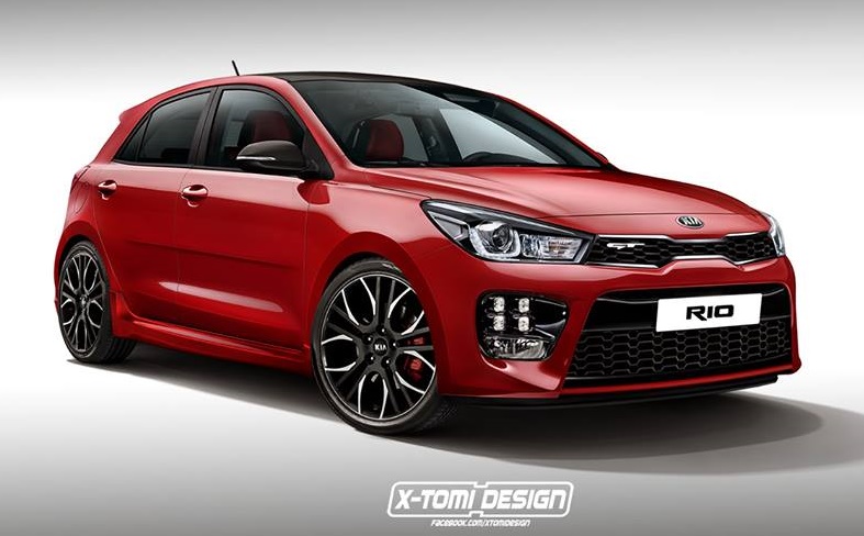 Kia Rio GT at Kia Rio GT Already Rendered