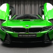 Lava Green BMW i8 1 175x175 at Lava Green BMW i8 Is Serious Eye Candy