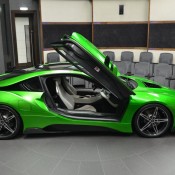 Lava Green BMW i8 8 175x175 at Lava Green BMW i8 Is Serious Eye Candy