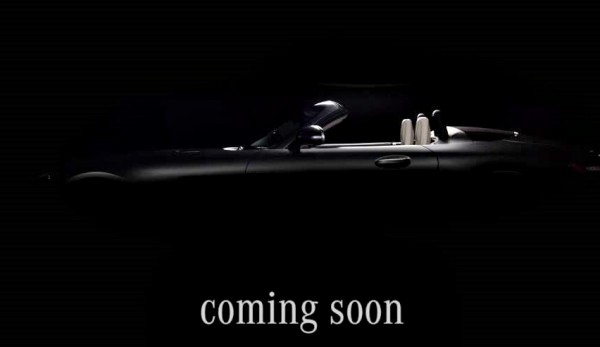 Mercedes AMG GT C Teaser 600x347 at Mercedes AMG GT Cabrio Gets an Official Teaser