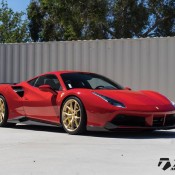 Novitec Ferrari 488 GTB Gold 3 175x175 at Novitec Ferrari 488 GTB on Gold Wheels