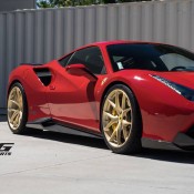 Novitec Ferrari 488 GTB Gold 4 175x175 at Novitec Ferrari 488 GTB on Gold Wheels