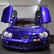 Royal Blue McLaren Mercedes SLR Roadster 1 175x175 at Eye Candy: Royal Blue Brabus SLR Roadster