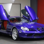 Royal Blue McLaren Mercedes SLR Roadster 3 175x175 at Eye Candy: Royal Blue Brabus SLR Roadster