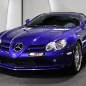 Royal Blue McLaren Mercedes SLR Roadster 4 175x175 at Eye Candy: Royal Blue Brabus SLR Roadster