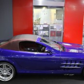 Royal Blue McLaren Mercedes SLR Roadster 6 175x175 at Eye Candy: Royal Blue Brabus SLR Roadster