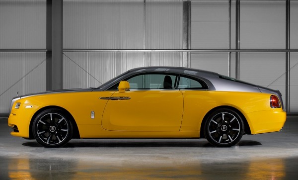 golden yellow wraith 2 600x362 at Golden Yellow Rolls Royce Wraith Is the Latest “Bespoke”