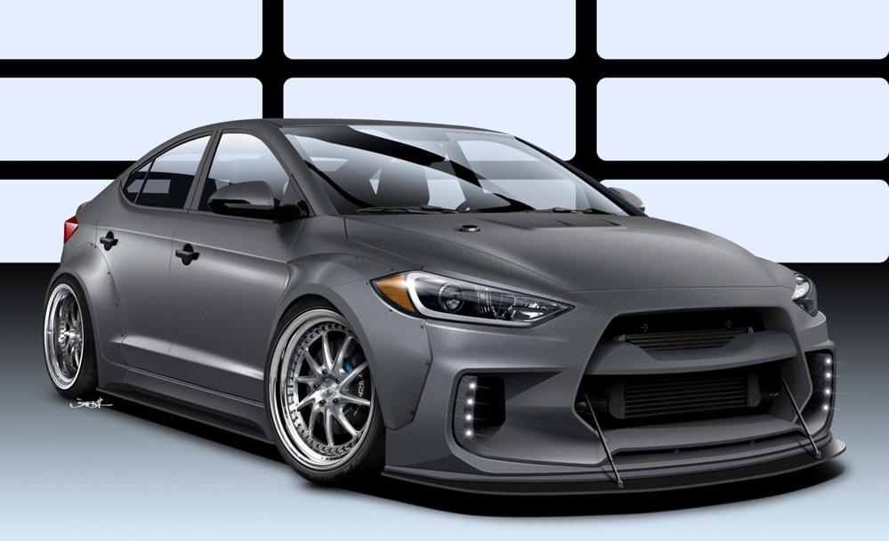 ARK Hyundai Elantra Road Racer at SEMA Preview: ARK Hyundai Elantra Road Racer