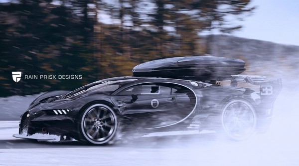 Bugatti Vision Ski Car 600x333 at Jon Olsson’s Next Toy? Bugatti Vision Ski Car