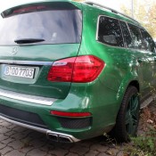 Green Mercedes GL63 AMG 5 175x175 at Green on Green Mercedes GL63 AMG Spotted in Berlin