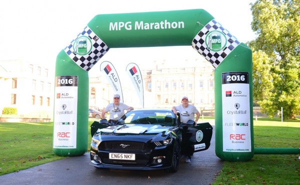 MPG Marathon Mustang 1 600x371 at Ford Mustang GT V8 Wins MPG Marathon!