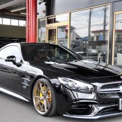Mercedes SL65 AMG Hyperforged 1 175x175 at Pure Class: Mercedes SL65 AMG on Hyperforged Wheels