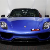 Metallic Blue Porsche 918 Weissach 1 175x175 at Metallic Blue Porsche 918 Weissach Is a Sight to Behold