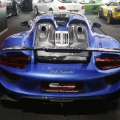 Metallic Blue Porsche 918 Weissach 10 175x175 at Metallic Blue Porsche 918 Weissach Is a Sight to Behold