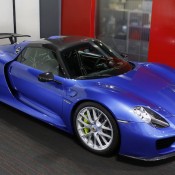Metallic Blue Porsche 918 Weissach 21 175x175 at Metallic Blue Porsche 918 Weissach Is a Sight to Behold