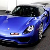 Metallic Blue Porsche 918 Weissach 4 175x175 at Metallic Blue Porsche 918 Weissach Is a Sight to Behold
