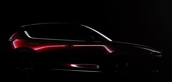New Mazda CX 5 Teased 600x286 at New Mazda CX 5 Teased for Los Angeles Debut