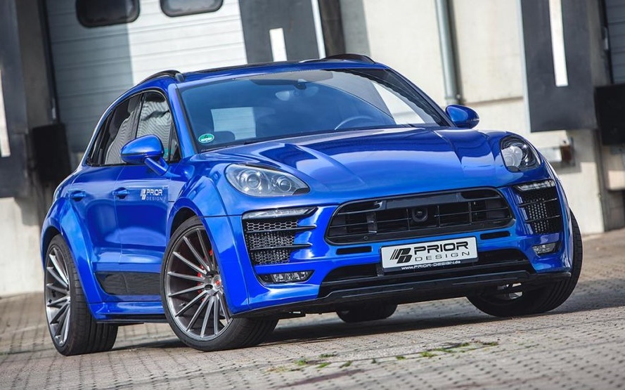 Prior Design Porsche Macan Blue 0 at Prior Design Porsche Macan Returns in Blue