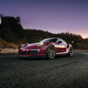 Ruby Red Porsche 991 GT3 RS HRE 6 175x175 at Ruby Red Porsche 991 GT3 RS Gains Some HREs