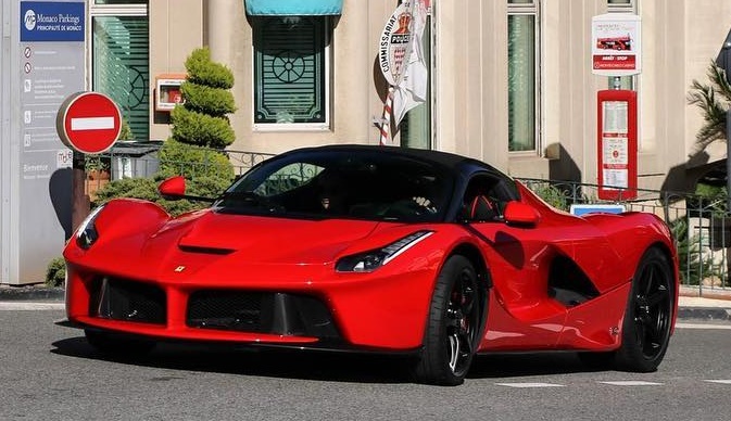 LaFerrari Aperta at LaFerrari Aperta Sighted at Monaco Ferrari Meeting