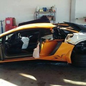 Lamborghini Aventador SV Crash 2 175x175 at Highway Crash Leaves Lamborghini Aventador SV in Bits