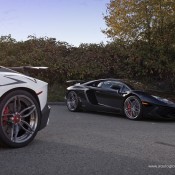 Lamborghini Aventador SV PUR 3 175x175 Lamborghini Aventador SV PUR 3 175x175 at 2x Lamborghini Aventador SV on Matching PUR Rims