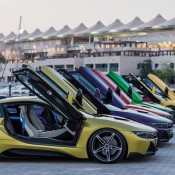 bmw i8 rainbow full 45 175x175 at BMW i8 Rainbow – The Full Gallery
