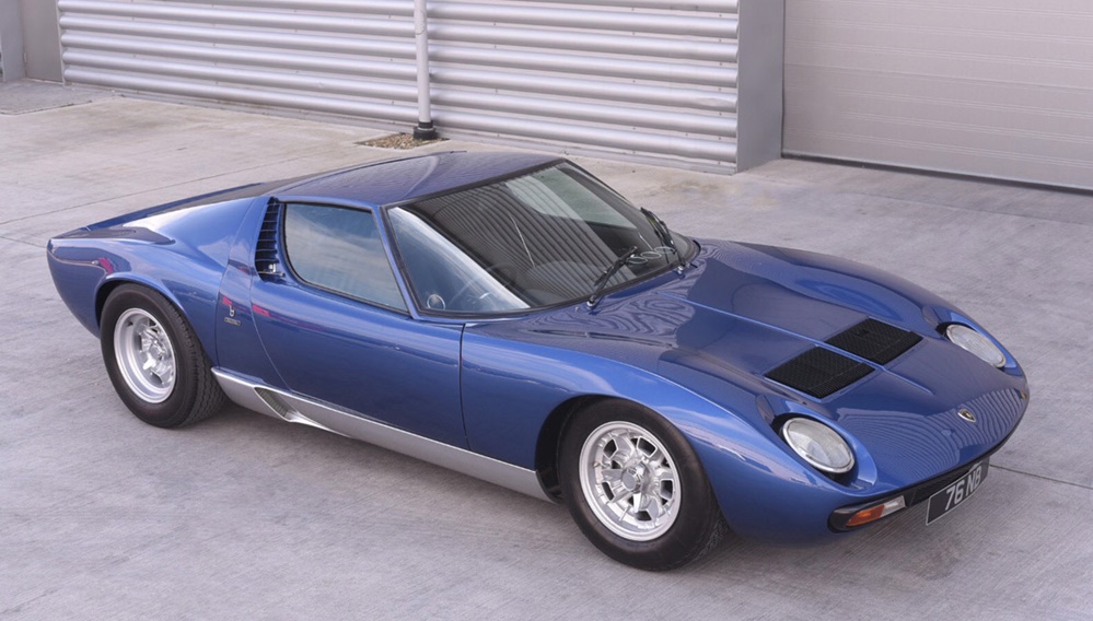 coys auction 1 at Ex Rod Stewart Lamborghini Miura Sells for £909K