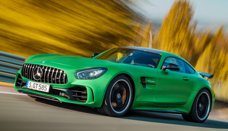 AMG GT R Ring 1 at Watch Mercedes AMG GT R Tackle the Nurburgring