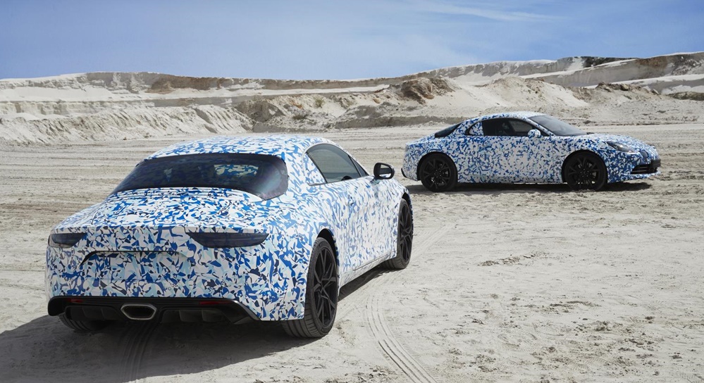 Alpine Camouflaged at You Can Now Reserve an Alpine Premiere Edition