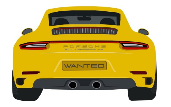 Porsche 911 C4S 600x376 at Porsche 911 C4S Is UK’s Most Stealable Car