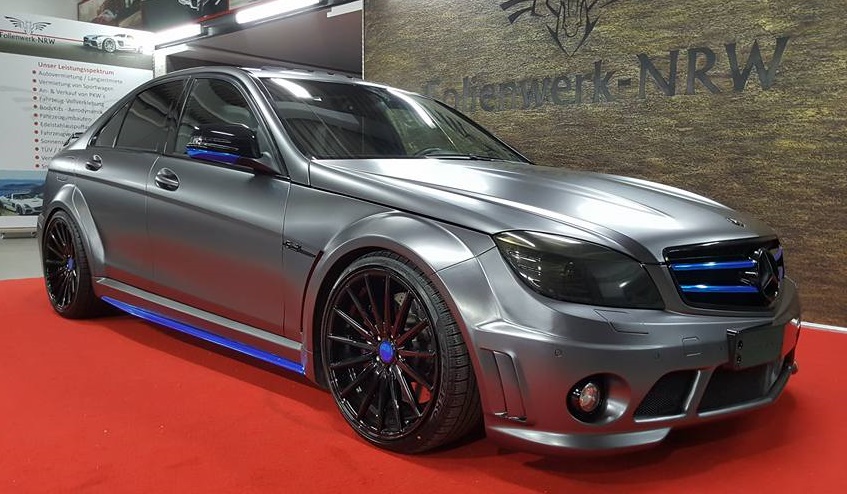 Prior Design Mercedes C63 AMG NRW 0 at Prior Design Mercedes C63 AMG by Folienwerk NRW